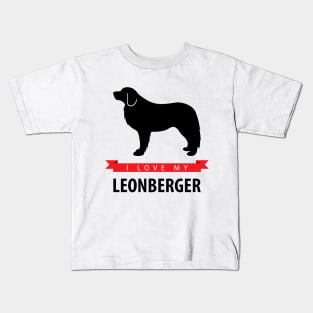 I Love My Leonberger Kids T-Shirt